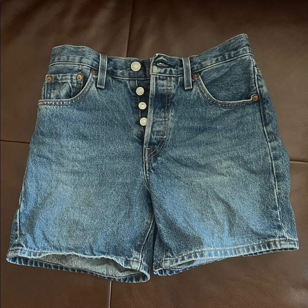Levi's 501 Blue Jean Shorts for Women